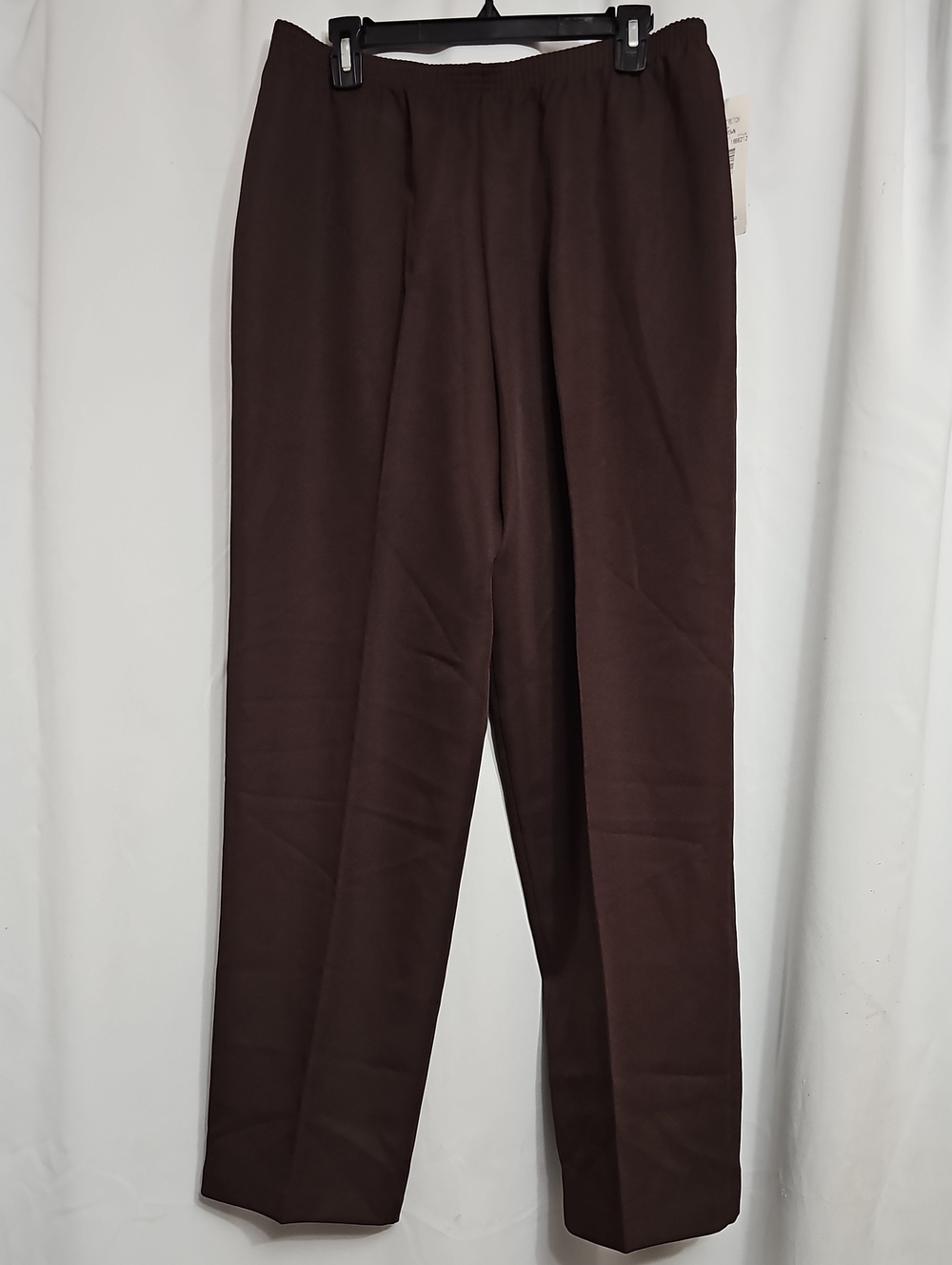 Solos by Koret vintage Women's Pants Sport Stretch Brown Size 20 regular NWT New - Picture 1 of 7
